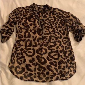 Leopard Blouse